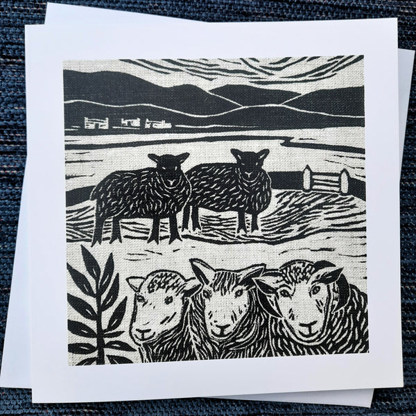 Sheep Island ~ card