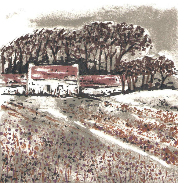 Maguire's Farm ~ hand printed lithograph