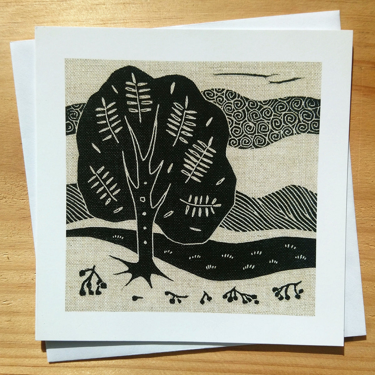 Rowan ~ card – gailkellyprintmaker